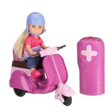 Product image of SIMBA თოჯინა ევი რადიომართვადი მოპედით