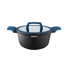 Product image of ქვაბი გრანიტის Arshia CO135-3102 26537 24სმ შავი და ლურჯი