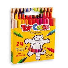 Product image of ToyColor ცვილის პასტელი 24