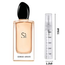 Product image of Armani Sì 5მლ ატომაიზერით