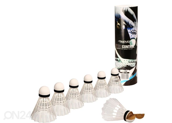 badminton-shuttles-in-tube-cork-6-pieces-badmintonis-burtebi-photo-4