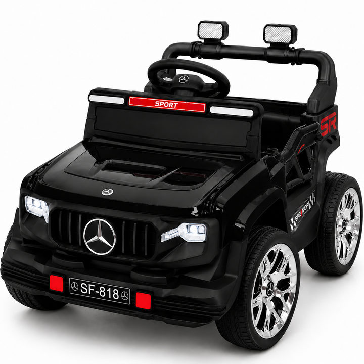 sabavshvo-eleqtro-manqana-mercedes-sf-818-b-2-dzrava-12v-photo-2