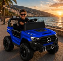 Product image of საბავშვო ელექტრო მანქანა Mercedes-Benz GM-505-BLU (2 ძრავა, 12V)