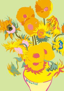 Product image of მისალოცი ბარათი Sunflowers