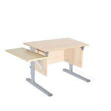 Product image of სამეცადინო მაგიდა 'ერგო' 75 C გვერდითა თაროთი