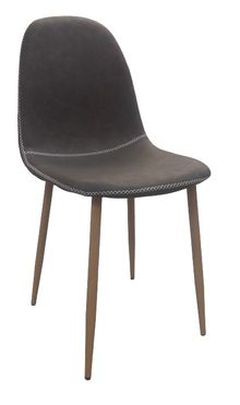 Product image of სკამი სამზარეულოს ტყავის ნაცრისფერი BM-DC006