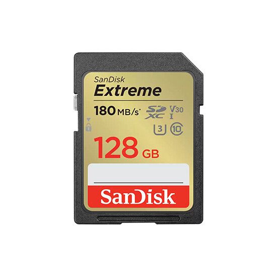 sandisk-128gb-extreme-sdxc-uhs-i-card-180mbs-v304k-class-10-sdsdxva-128g-gncin-sd-barati