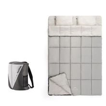 Product image of Naturehike NH21MSD05 ორკაციანი საძილე ტომარა ნაცრისფერი