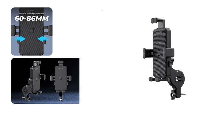havit-st7137-motorcycle-phone-holder-mototsiklis-mobiluris-samagri-photo-2
