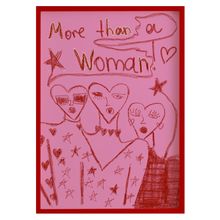 Product image of Khedva პოსტერი ჩარჩოთი A4 "More Than A Woman"