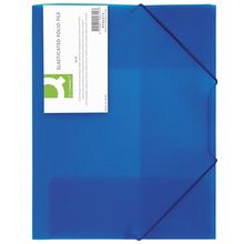 Product image of Q-Connect საქაღალდე რეზინის დამჭერით ლურჯი