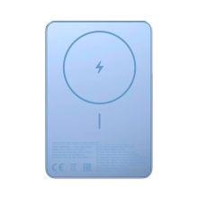 Product image of Xiaomi Super Slim Magnetic PowerBank 5000 Blue პორტატული დამტენი