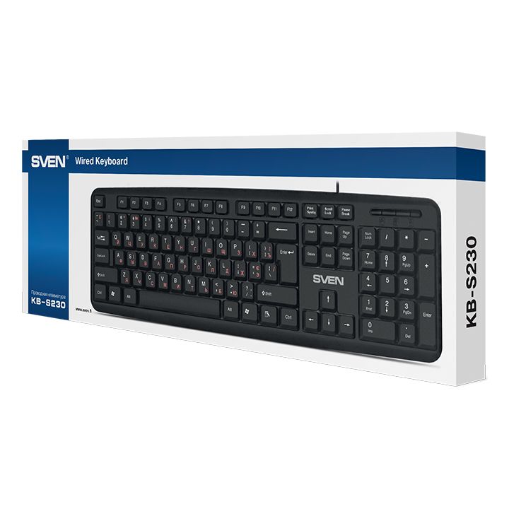 SVEN KB-S230 black კლავიატურა - Extra.ge - 554943