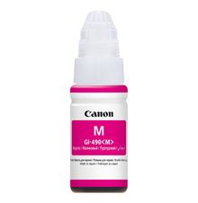 Product image of Cartridge/ Canon Original/ Canon GI-490 Magenta 70ml for PIXMA G1400, G2400, G3400, G4400 (7 000 pages)
