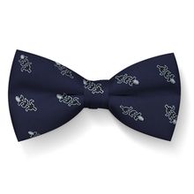 Product image of ჯოვანი მორა ბაფთა თოლიგე ნატურალური აბრეშუმი ლურჯი