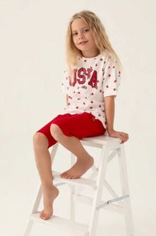 Product image of US POLO ASSN US1831 V1 გოგოს ორეული შორტით