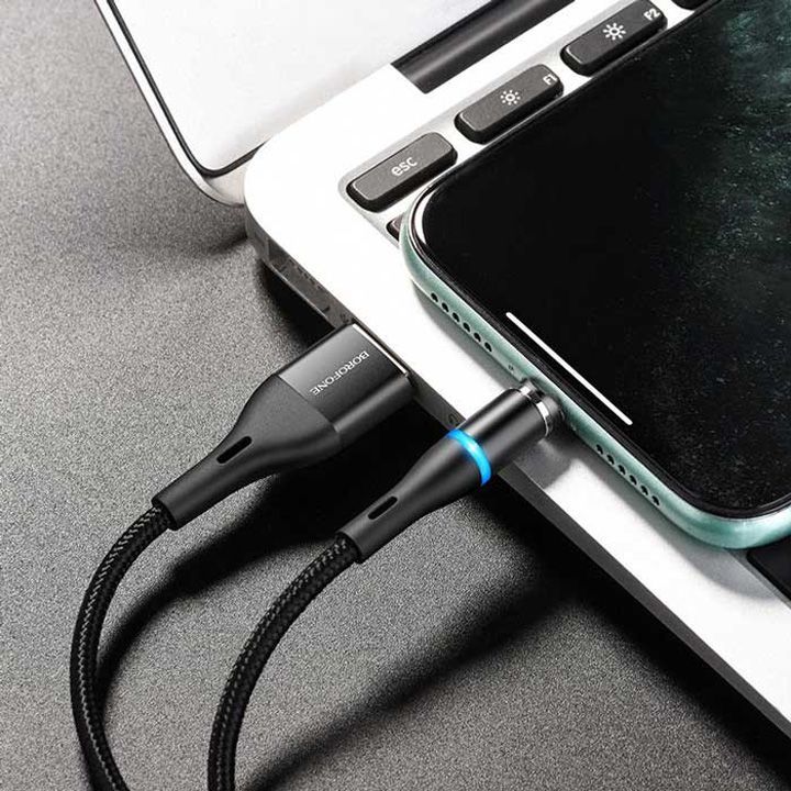 borofone-bu16-skill-magnetic-charging-kabeli-for-type-c-photo-2