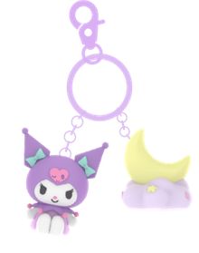 Product image of Sanrio characters LED Light Keychain (Kuromi) ბრელოკი