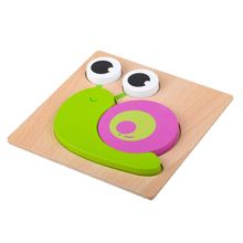 Product image of 3D Wooden Puzzle ხის სათამაშო ლოკოკინა