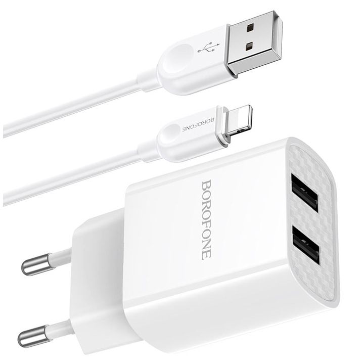 borofone-charger-ba53a-powerway-dual-port-charger-setlightningeuwhite