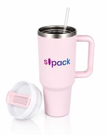 Product image of Sipack თერმო ჭიქა/თამბლერი ღია ვარდისფერი 1180 მლ