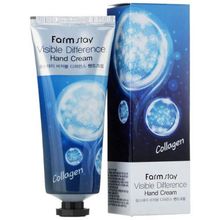 Product image of FARMSTAY VISIBLE DIFFERENCE HAND CREAM COLLAGEN ხელის კრემი