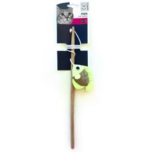 Product image of M-Pets FISH Cat Wand კატის სათამაშო თევზი ჯოხზე 35სმ