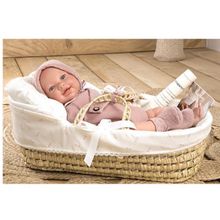 Product image of REBORN ARIAS 45CM AVANA თოჯინა კალათაში