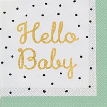 Product image of ხელსახოცი Hello Baby 33 x 33 სმ 16ც