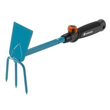 Product image of Gardena კომბინირებული სათოხნი cs Hand Hoe Straight Blade, 3 teeth Ga