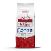 Product image of MONGE Mini Adult Rich in Chicken 7,5kg  ძაღლის საკვები ქათმის