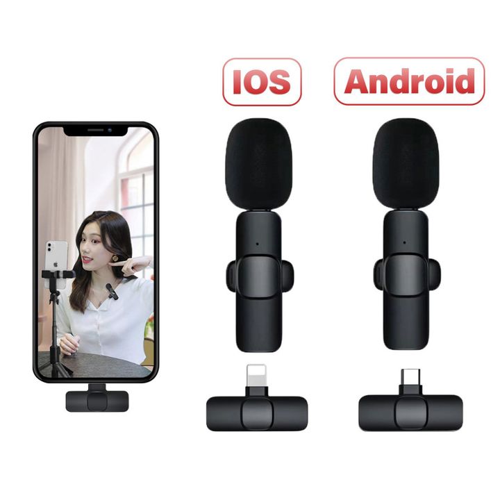 leyun-mic-01-portable-wireless-microphone-for-iphone-usadeno-mikrofoni-photo-2