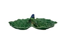 Product image of Double Leaf with  Blue Birds თასი ფოთლები ლურჯი ჩიტებით
