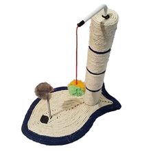 Product image of კატის სათამაშო საფხაჭნი ზამბარით (თევზი)