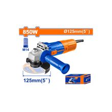 Product image of WADFOW WAG15851 850W ნახშირიანი სადენიანი კუთხის სახეხი მანქანა