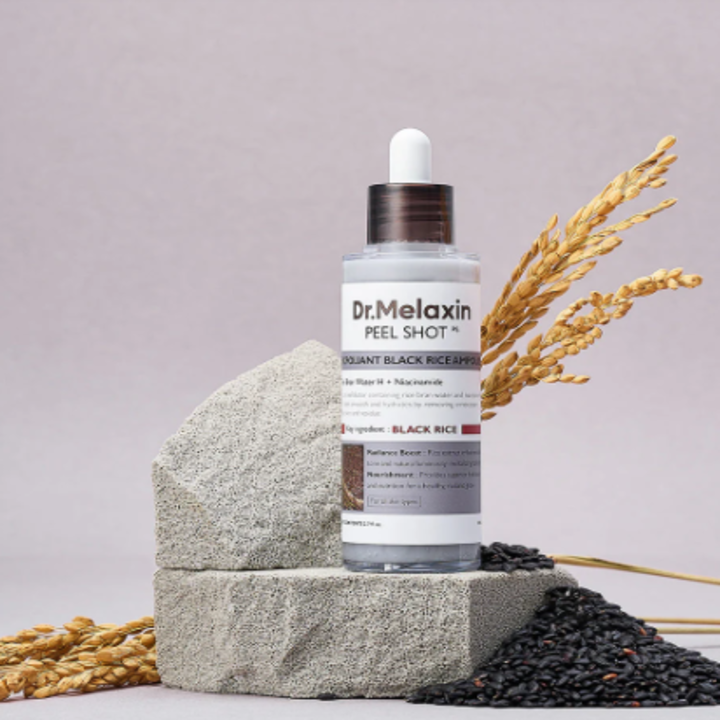 drmelaxin-peel-shot-exfoliant-black-rice-ampoule-amqertslavi-shavi-brinjis-ampula-80ml-photo-2
