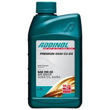 Product image of ADDINOL PREMIUM 0530 C3-DX 1ლ სინთეტიკური ზეთი მსუბუქი მანქანებისთვის