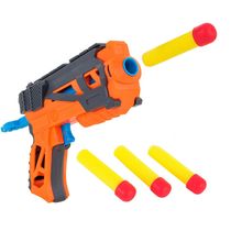 Product image of Globo SHOOTING GUN WITH 4 SOFT BULLETS სათამაშო პისტოლეტი რბილი ტყვიებით