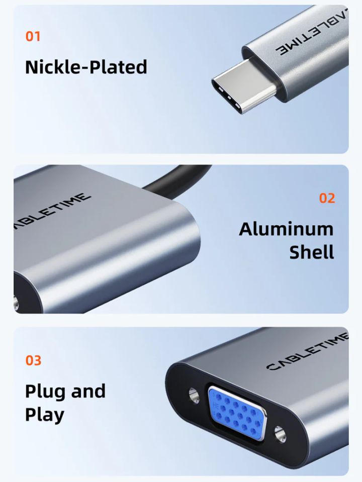 cabletime-ct-c160-pu31-cmvga1-s-usb-c-to-vga-adapter-vga-gadamqvani-photo-3