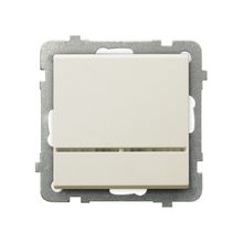 Product image of ჩამრთველი ჩარჩოს გარეშე Ospel Sonata ŁP-1RS/m/27