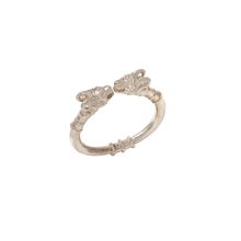Product image of CHRONOS ბეჭედი რქიანი ლომის თავებით