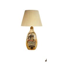 Product image of EBRA ხელით მოხატული, მოჭიქურებული მაგიდის სანათი
