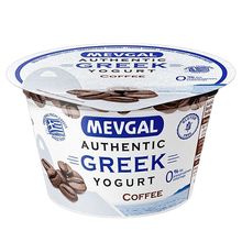 Product image of Mevgal იოგურტი ბერძნული 0% ყავით გლუტეინის გარეშე 150გრ