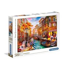 Product image of Clementoni Puzzle - ფაზლი მზის ჩასვლა ვენეციაში 500 ნაწილიანი