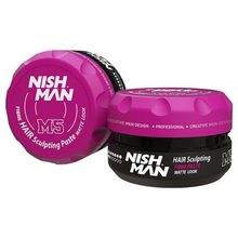 Product image of Nishman Hair Sculpting Fibre Paste Matte Look M5 თმის ცვილი