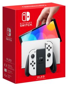 Product image of Nintendo Switch Console with OLED  White    \Switch