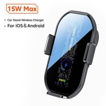 Product image of TOOCKI TZJCZ-A701 Wireless Car Charger 15W უსადენო დამტენი