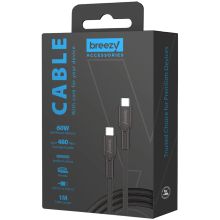 Product image of Breezy USB-C 1მ კაბელი