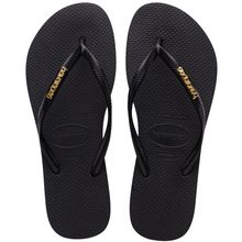 Product image of Havaianas Slim Logo Metallic ქალის შლაპუნები