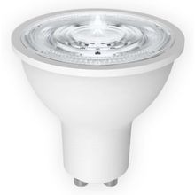 Product image of Moes WB-TD5-RWW-GU10-MS Wi-Fi E27 ტიპის ჭკვიანი LED ნათურა დიმირებით და RGB განათებით 5 ვატი, 806 ლუმენი